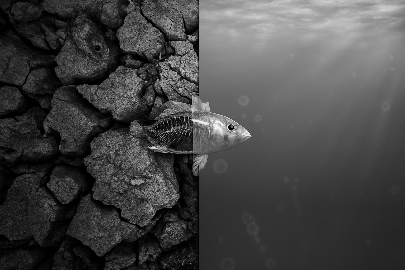 Mutierender Fisch in SW